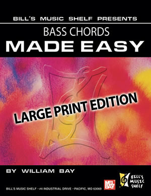 Bass Chords Made Easy<br>Large Print Edition
