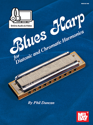 Blues Harp - Diatonic & Chromatic Harmonica<br>DIATONIC & CHROMATIC HARMONICA